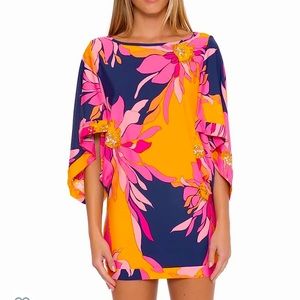 NWT - Trina Turk Breeze Tunic Swim Coverup - Size Large, Fits Size 10/12